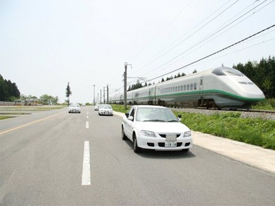 県内トップクラスの広さの教習コース