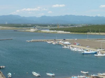 日本海がすぐそば