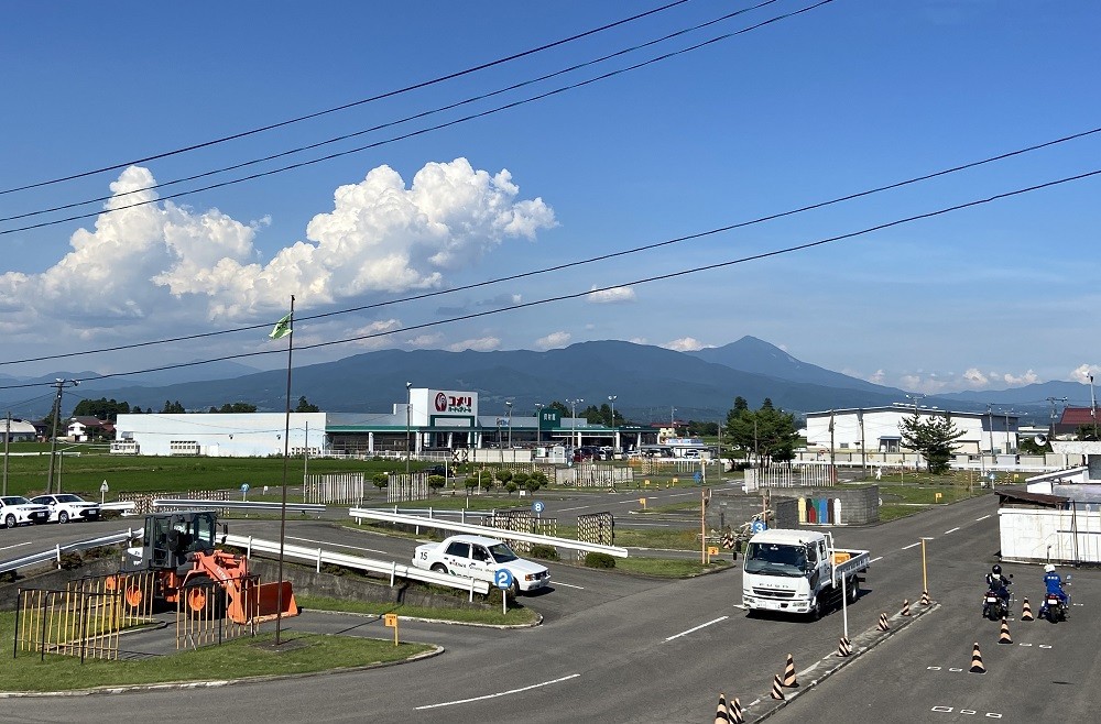 気持ちのいい綺麗な教習コース