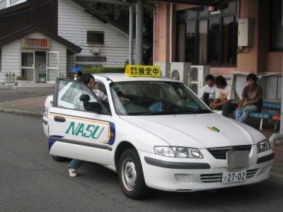 コースは一周１kmもある巨大コース